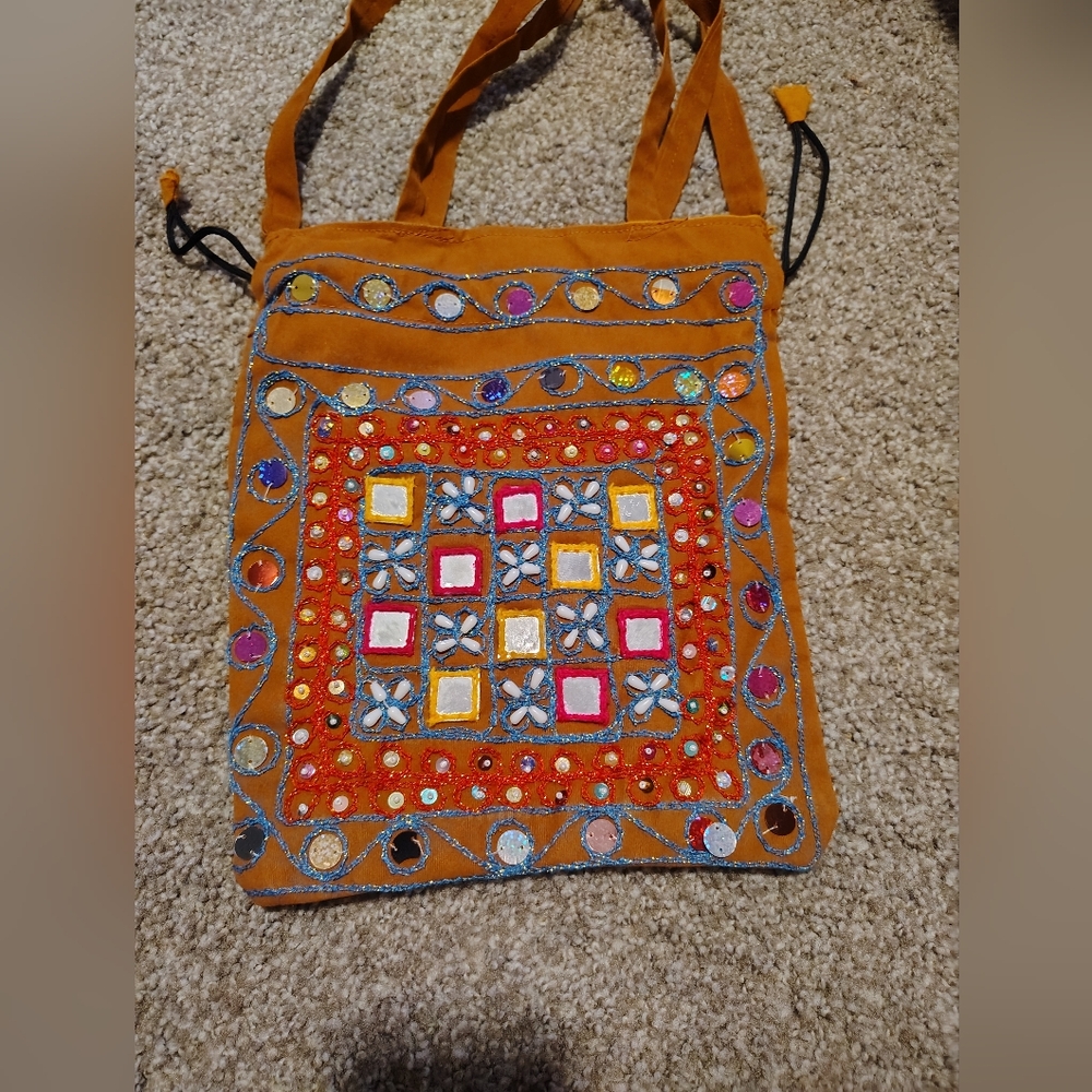 Embroidered Boho Shoulder Bag, No Idea What Brand But The Cutest